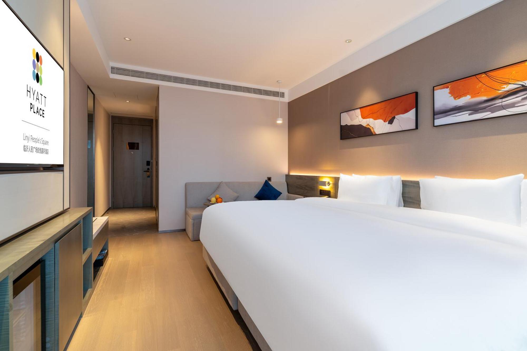 Hyatt Place Linyi People Square Exterior foto